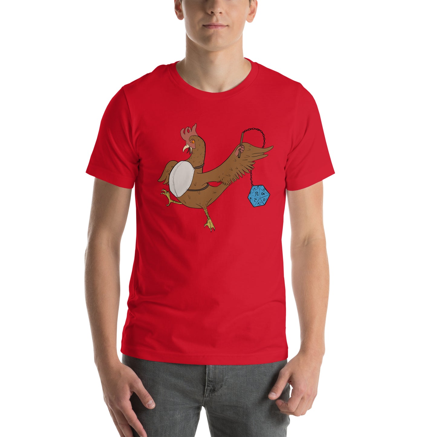 Chicken D20 Flail Shirt